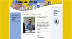 Desktop Screenshot of coins.de