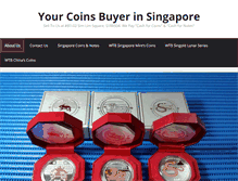 Tablet Screenshot of coins.sg